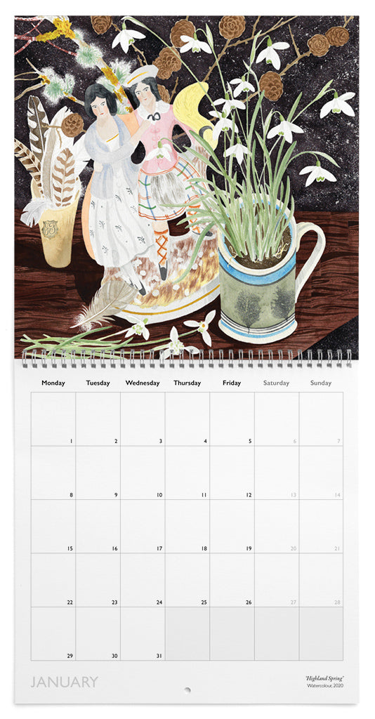 Angie Lewin calendar and catalogue
