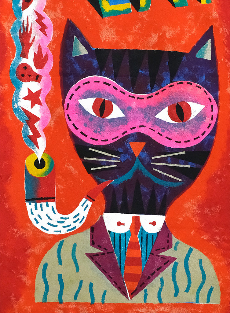 Cat People - Jonny Hannah - St. Jude's Prints