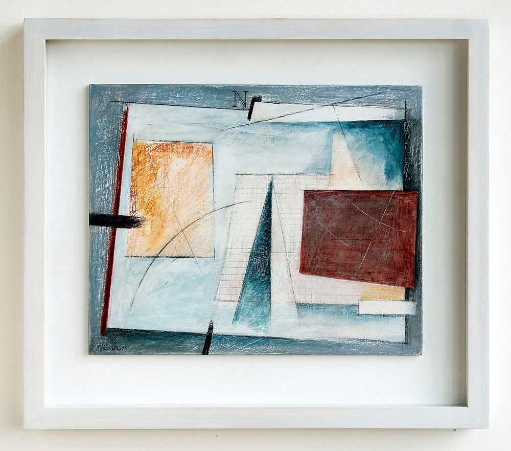 Chart Room Table - SOLD - Alex Malcolmson - St. Jude's Prints