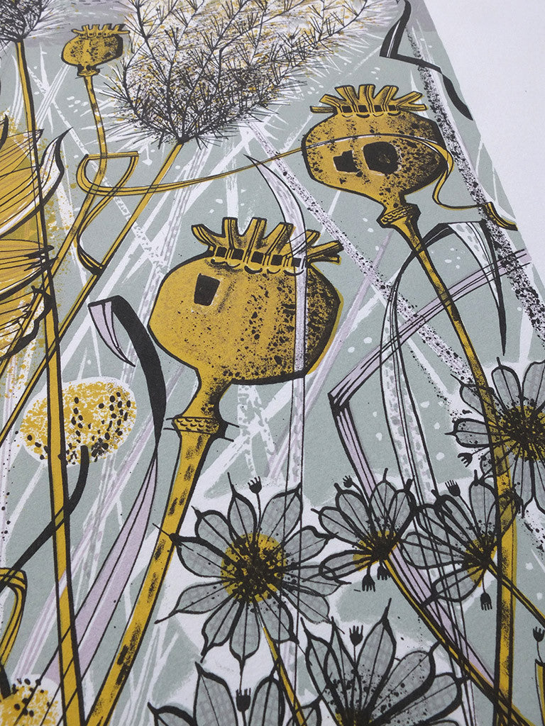 Autumn Garden, Norfolk - Angie Lewin - St. Jude's Prints