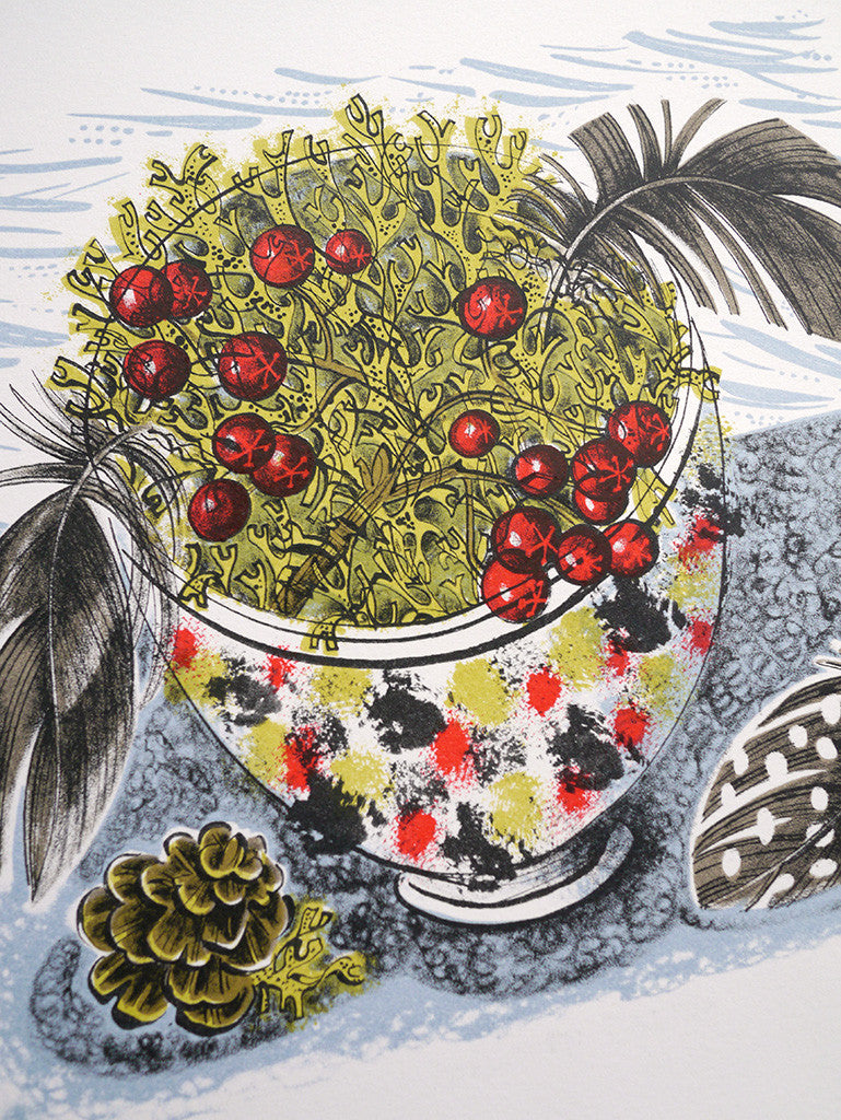 Cromarty Bowl - Angie Lewin - St. Jude's Prints