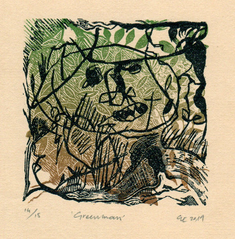 Green Man - Graham Evans - St. Jude's Prints