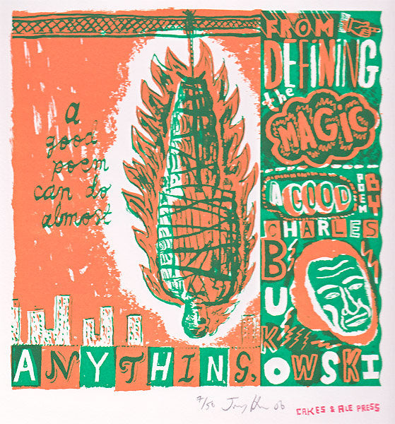 A Good Poem Can Do Almost Anything - Jonny Hannah - St. Jude's Prints