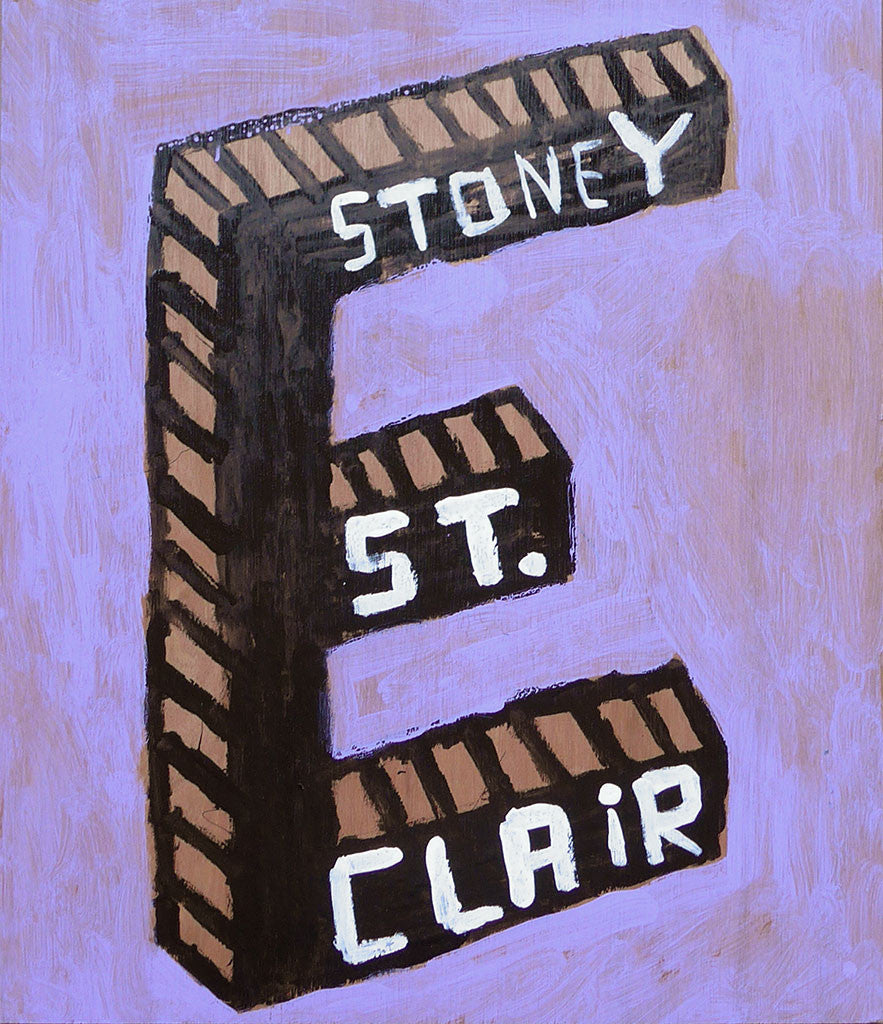 Letters - Ouvrez - E - Jonny Hannah - St. Jude's Prints