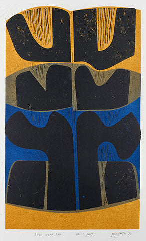 Black Wood Blue - Peter Green - St. Jude's Prints