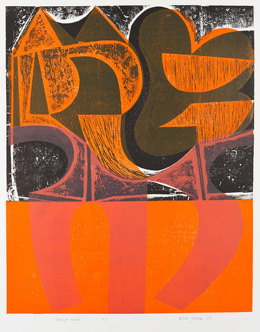 Orange Night - Peter Green - St. Jude's Prints