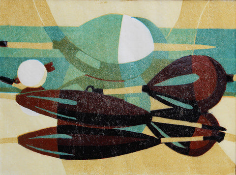 Fishing Floats - Steven Hubbard - St. Jude's Prints