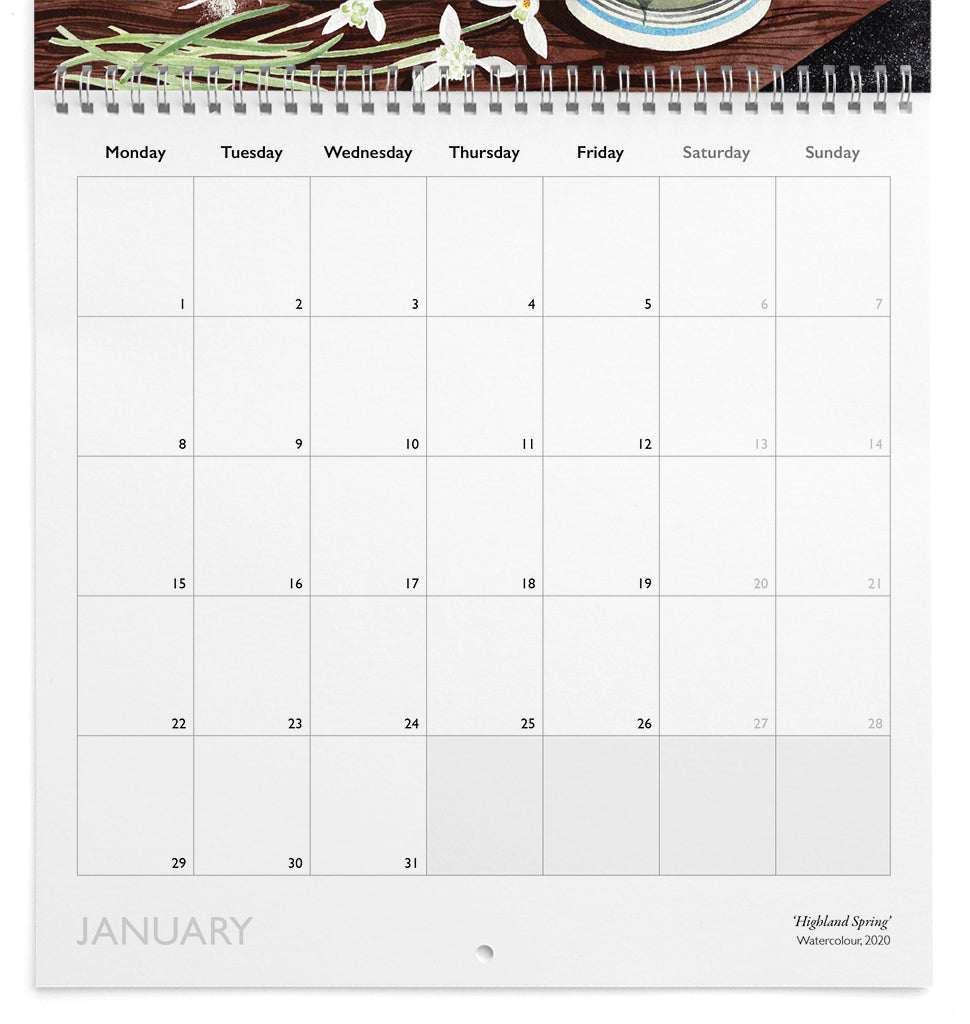 1 copy - Angie Lewin 2024 Calendar - North America