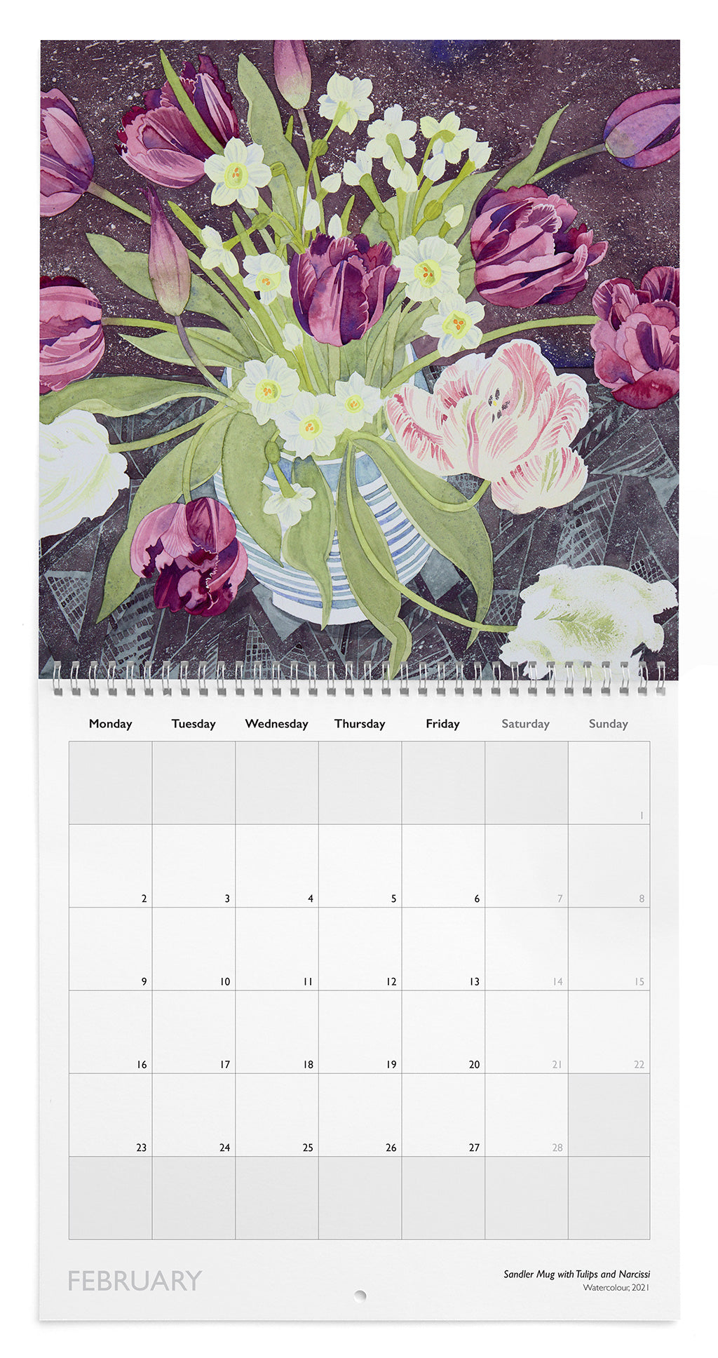 Angie Lewin 2026 Wall Calendar