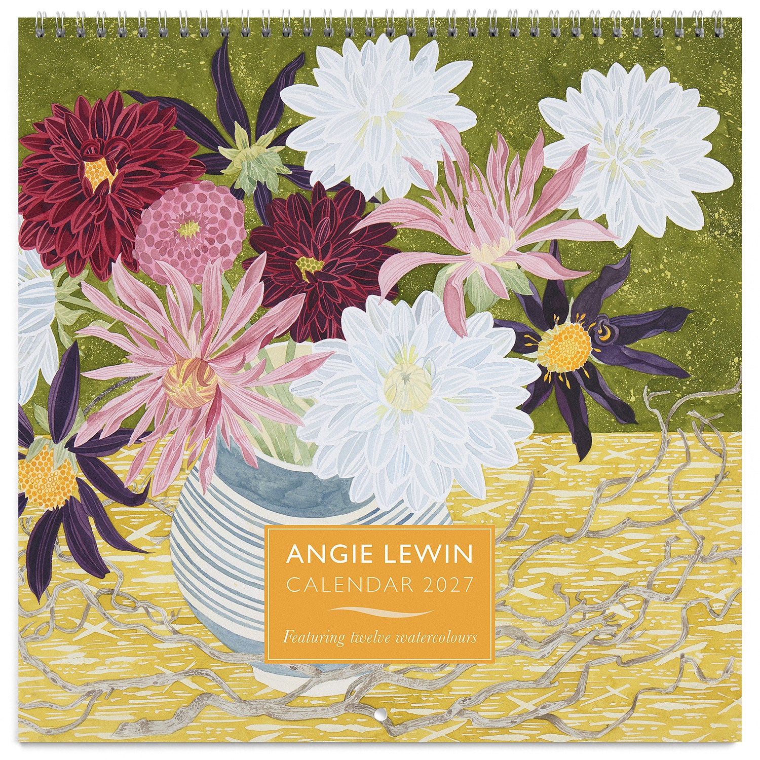 Angie Lewin 2027 Wall Calendar