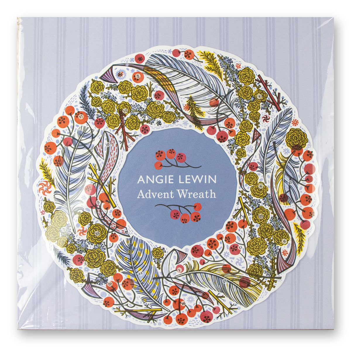 Angie Lewin Advent Wreath