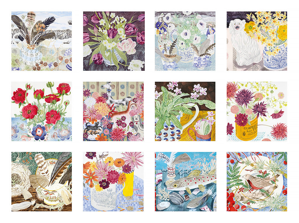 Angie Lewin 2026 Wall Calendar