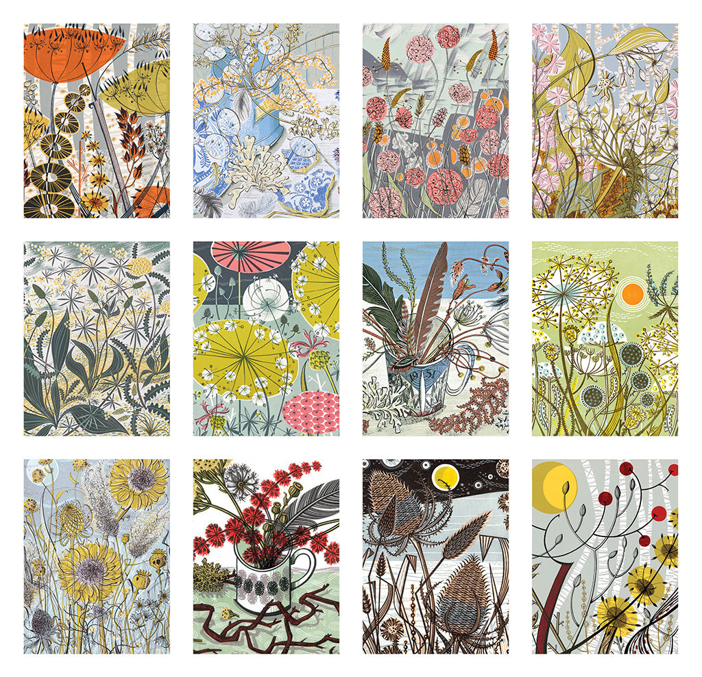 Angie Lewin 2026 Desk Calendar