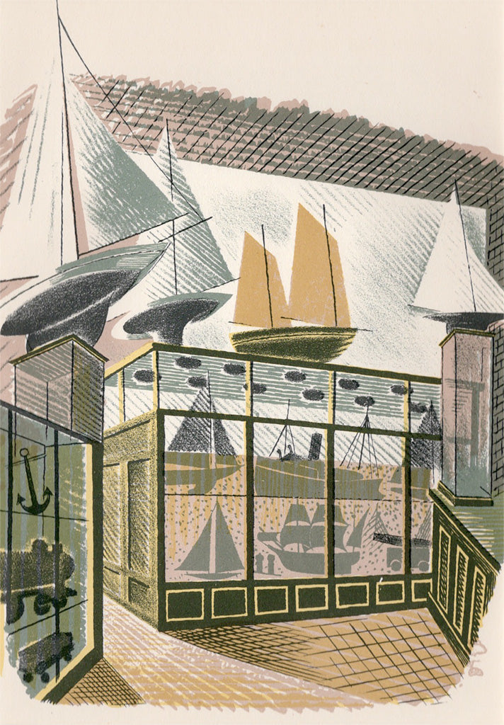 Model Ships | Eric Ravilious | St. Jude's Prints