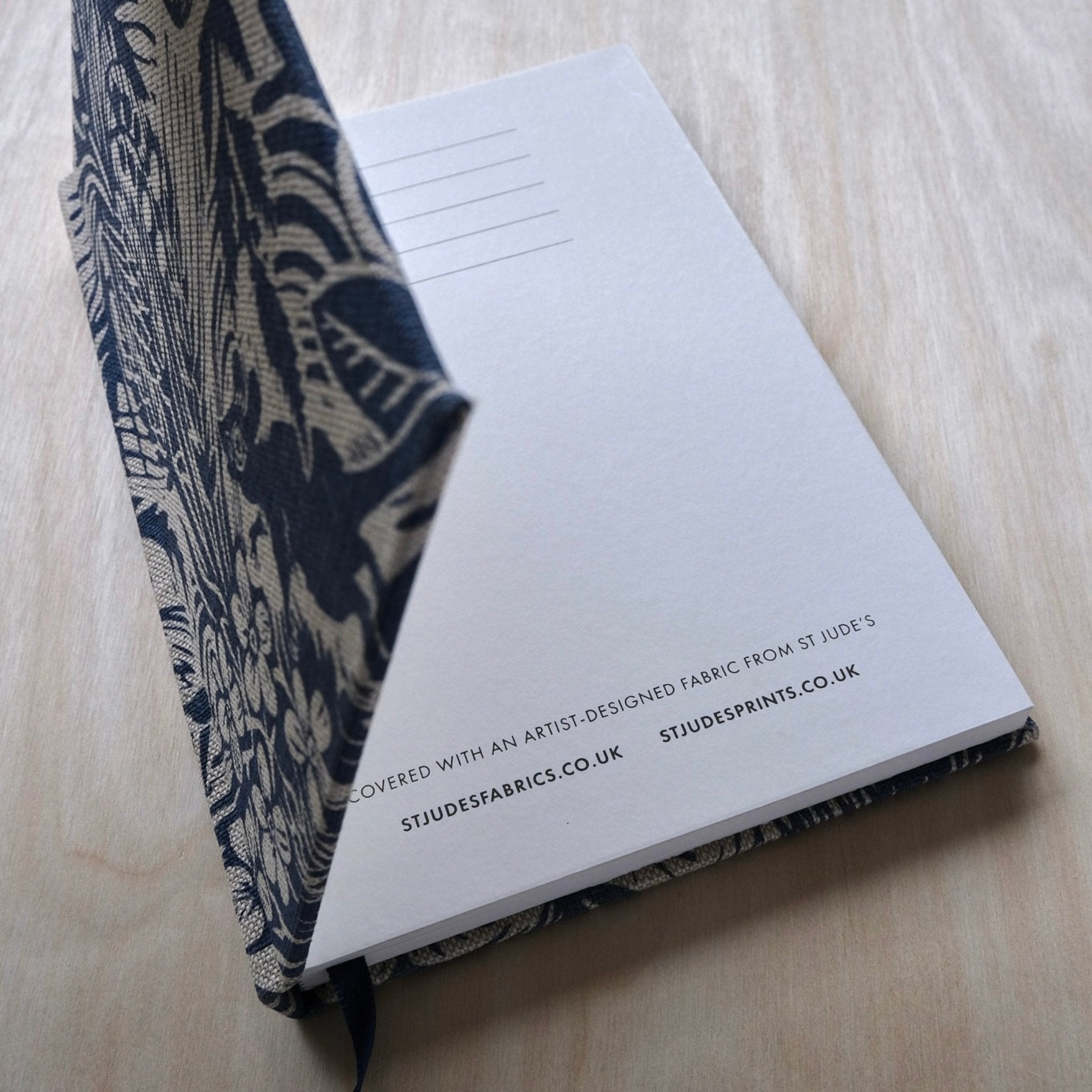 Mark_Hearld_Squirrel_Sunflower_Indigo_notebook_open_cover