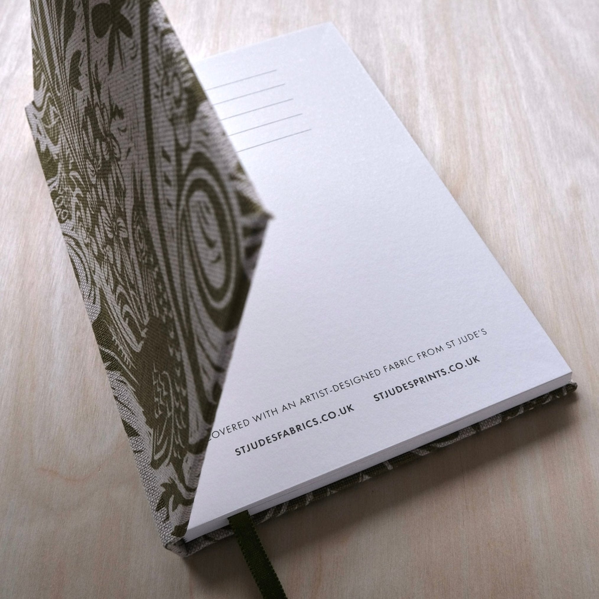 Mark_Hearld_​S​quirrel_Sunflower_​​Olive_notebook_open_first_page