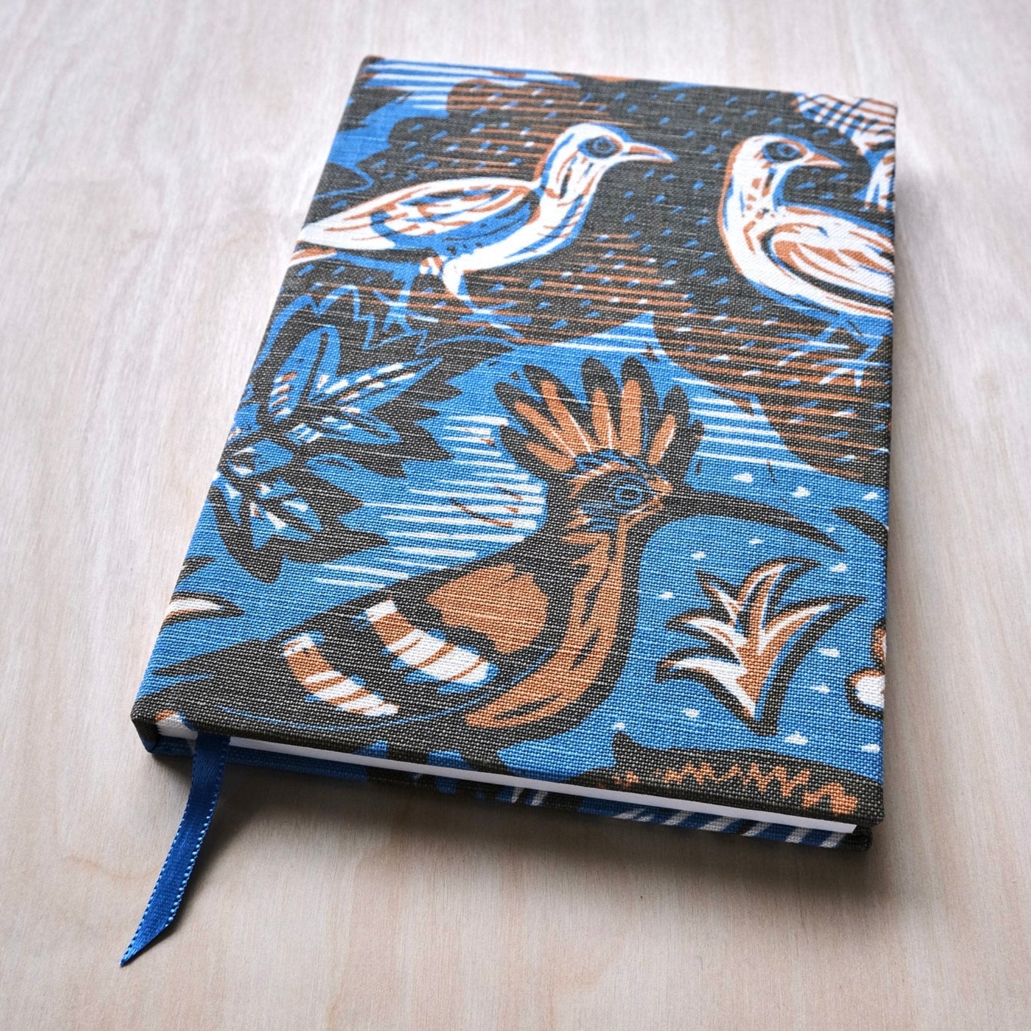 Mark_Hearld_Tyger _Tyger_Cobalt_Biscuit_Notebook_front_page
