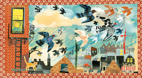 Patchwork Pigeons