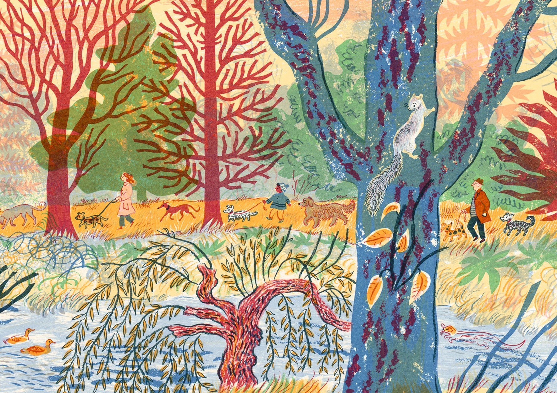 W is for Walk - Emily Sutton - St. Jude's Prints