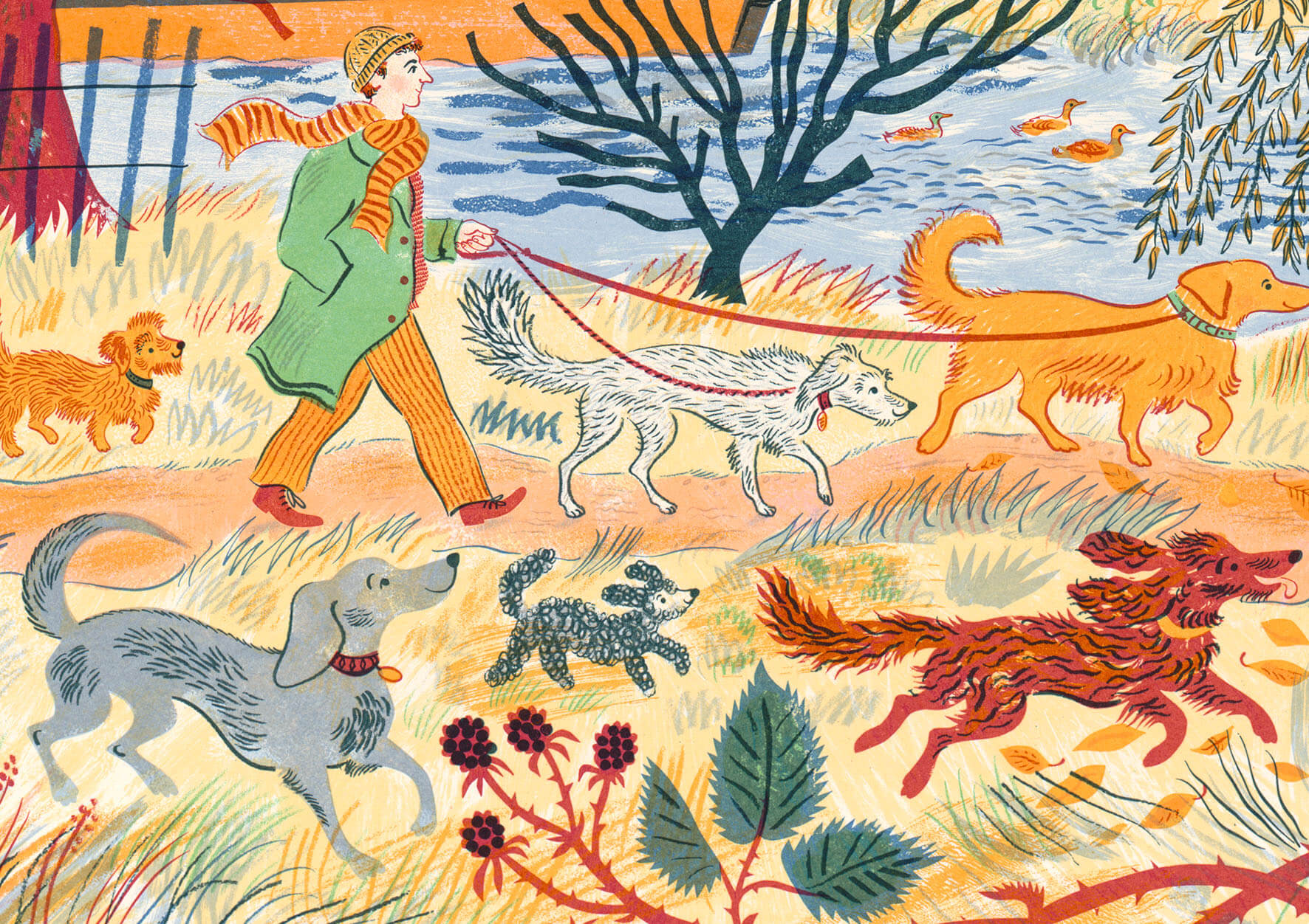 W is for Walk - Emily Sutton - St. Jude's Prints