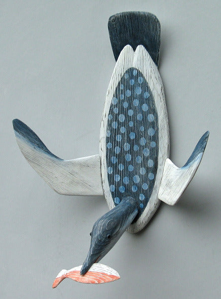 Hanging Diver (Darker) - SOLD - Alex Malcolmson - St. Jude's Prints