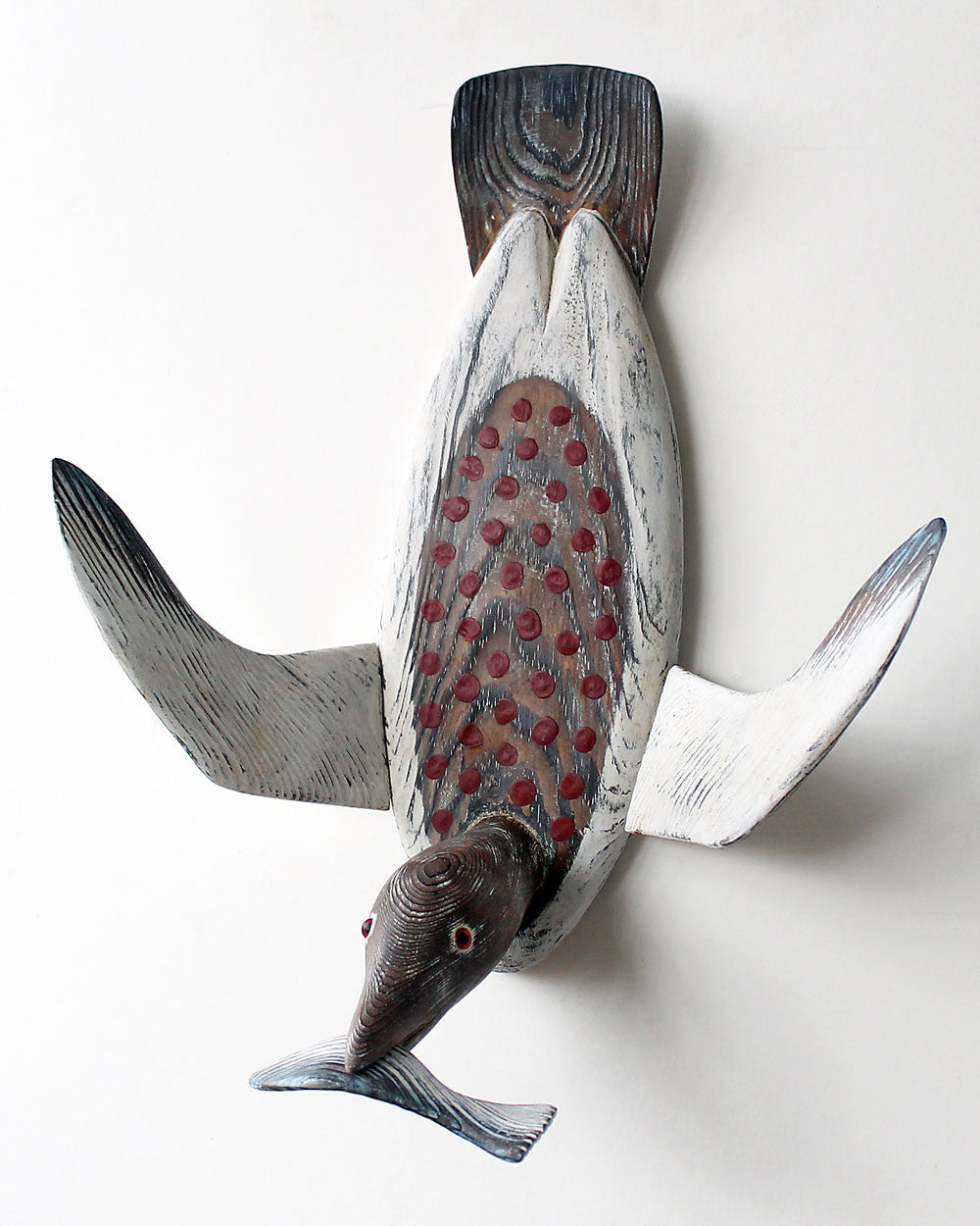 Hanging Diver with Red Spots - Alex Malcolmson - St. Jude's Prints