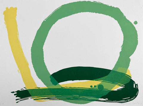 Green Hoop and Yellow - Andrew Carter - St. Jude's Prints