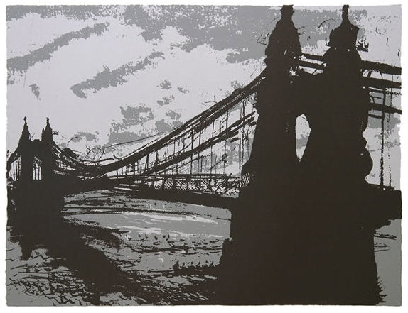 Rowers Dusk Hammersmith 10/15 - Andy Lovell - St. Jude's Prints