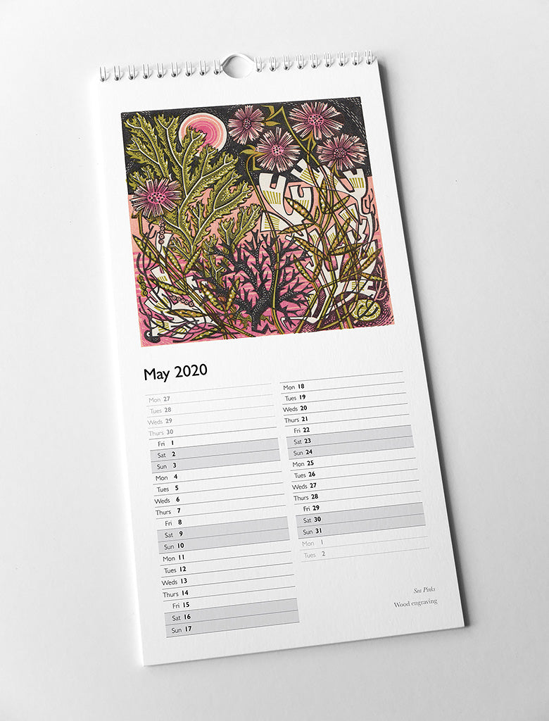 Angie Lewin 2020 Calendar - Angie Lewin - St. Jude's Prints