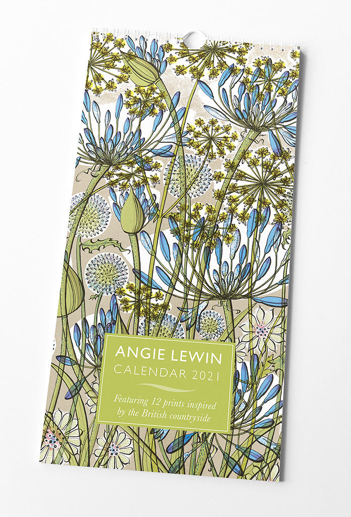 Angie Lewin 2021 Calendar - Angie Lewin - St. Jude's Prints