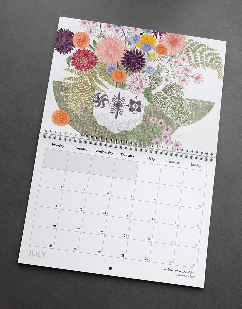 Angie Lewin 2022 Calendar - Angie Lewin - St. Jude's Prints