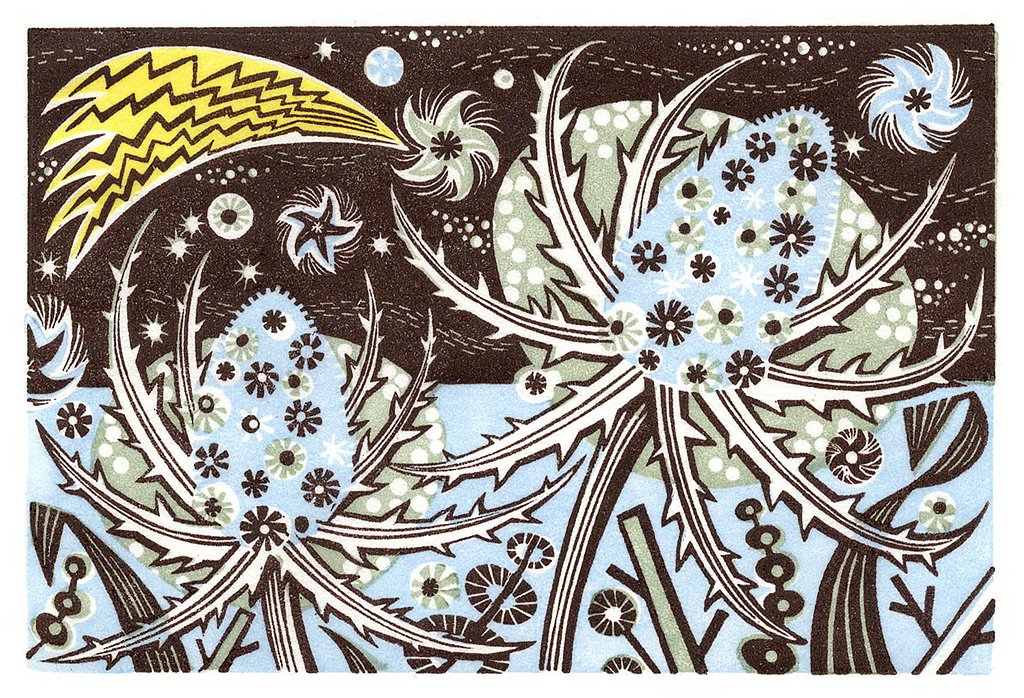 First Frost - Angie Lewin - St. Jude's Prints