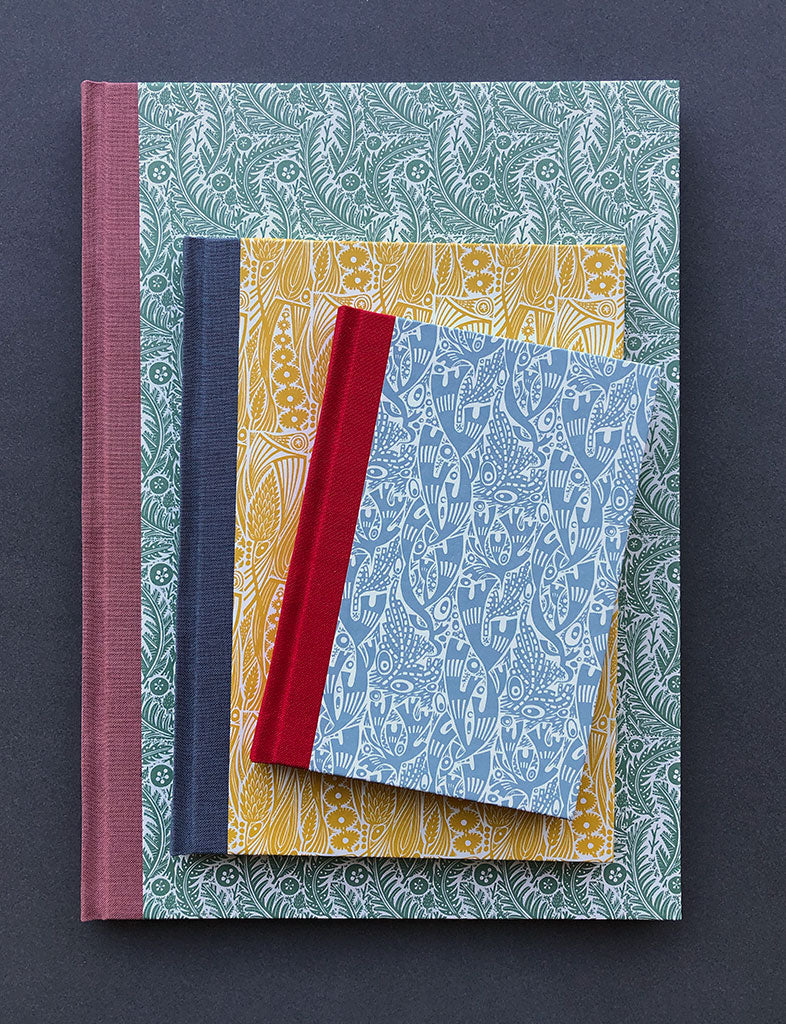 Forest Floor (Green) Patterned Paper - Angie Lewin - St. Jude's Prints