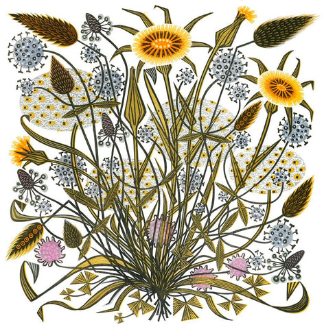 Goat's Beard and Grasses - Angie Lewin - St. Jude's Prints