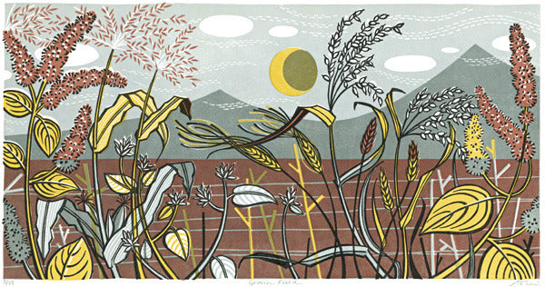 Grain Field - Angie Lewin - St. Jude's Prints