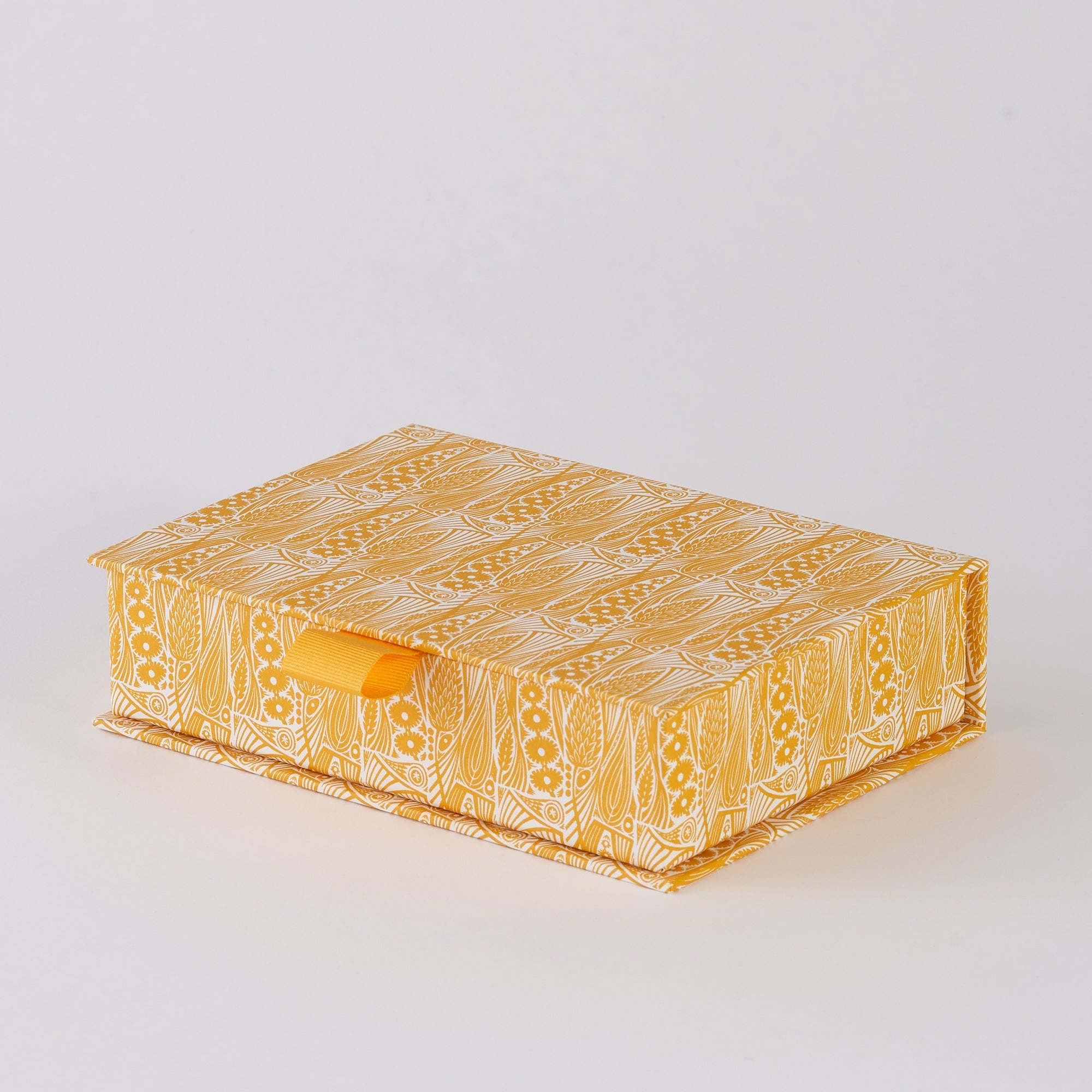 Meadow Grass Patterned Paper Box - Angie Lewin - St. Jude's Prints