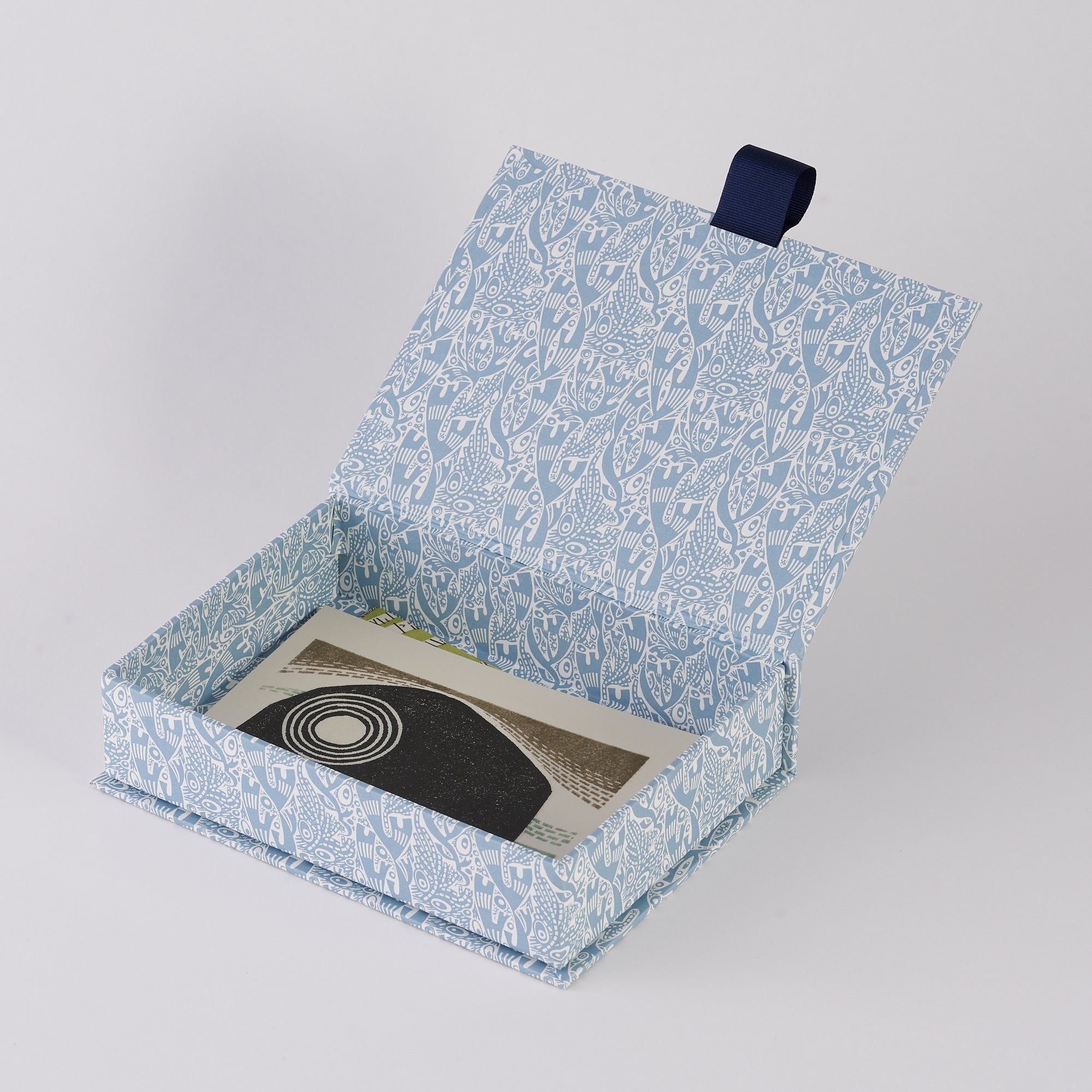 Rockpool Patterned Paper Box - Angie Lewin - St. Jude's Prints