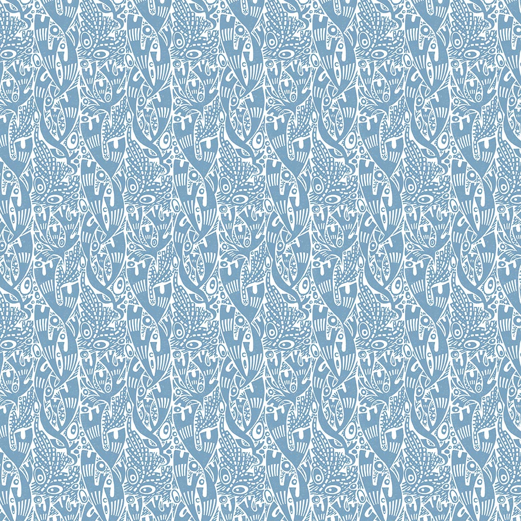 Rockpool Patterned Paper - Angie Lewin - St. Jude's Prints