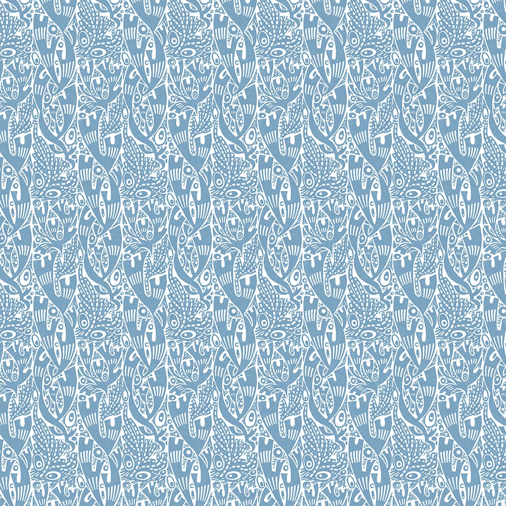 Rockpool Patterned Paper - Angie Lewin - St. Jude's Prints