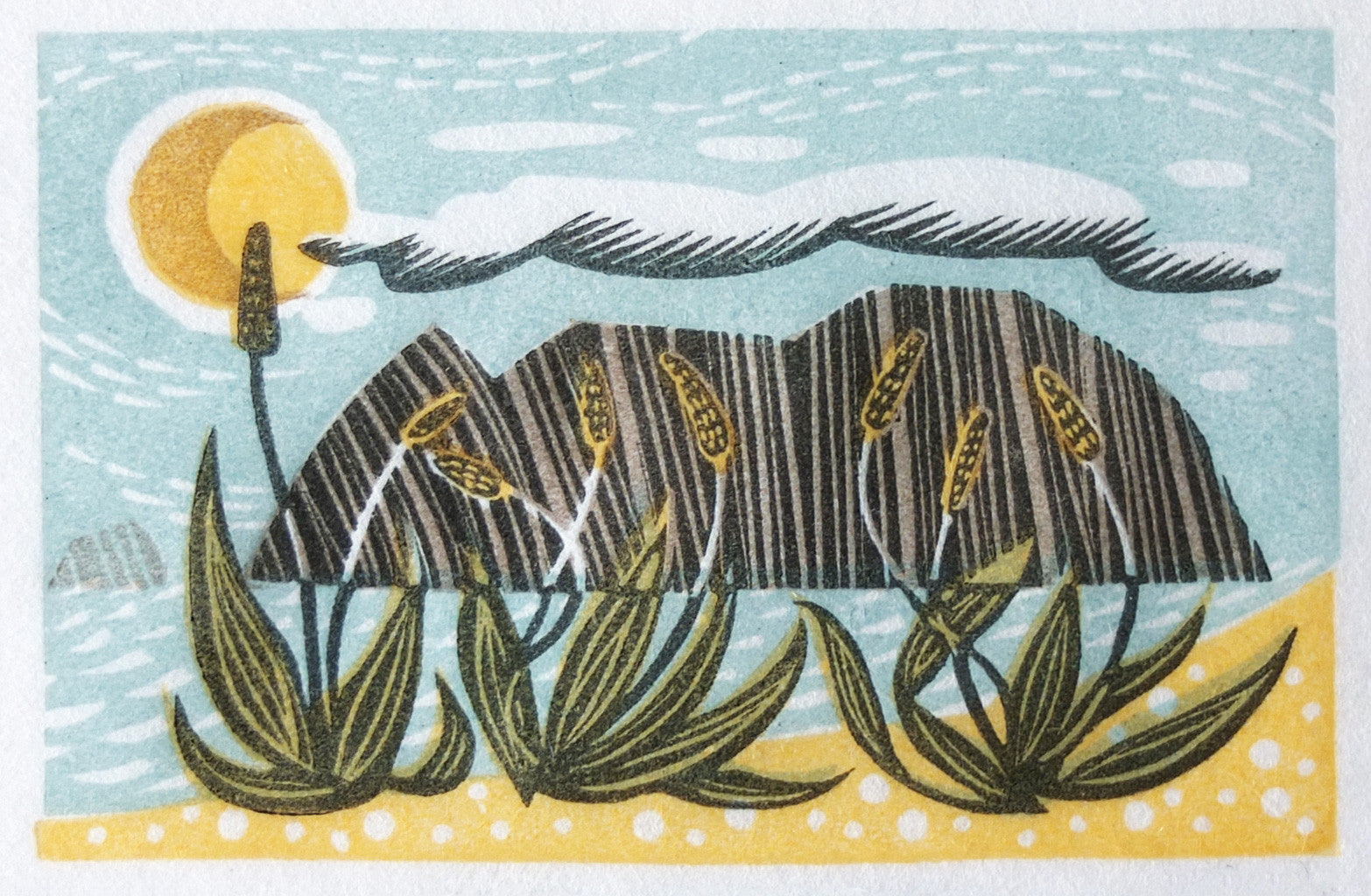 Sea Plantain - Angie Lewin - St. Jude's Prints