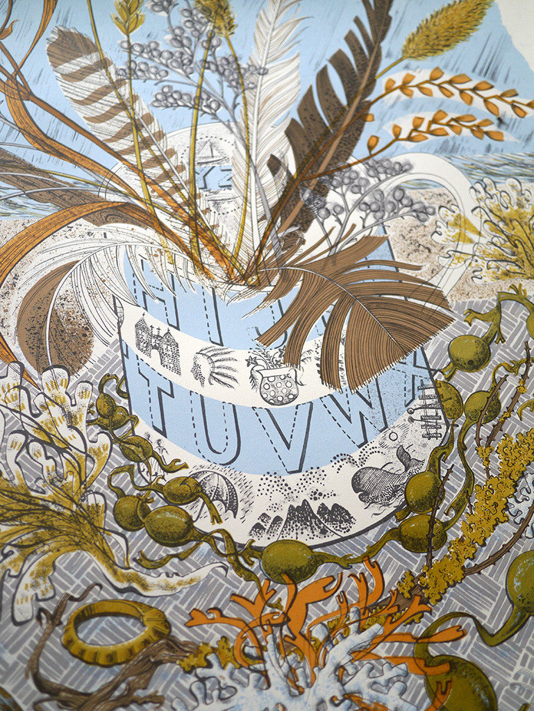 Shoreline - Angie Lewin - St. Jude's Prints