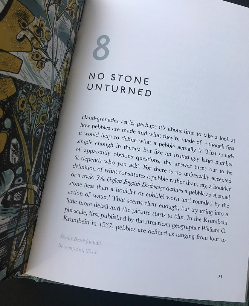 The Book of Pebbles - Angie Lewin - St. Jude's Prints