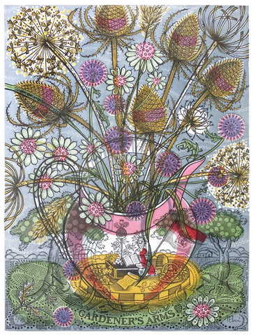 The Gardener's Arms - Angie Lewin - St. Jude's Prints
