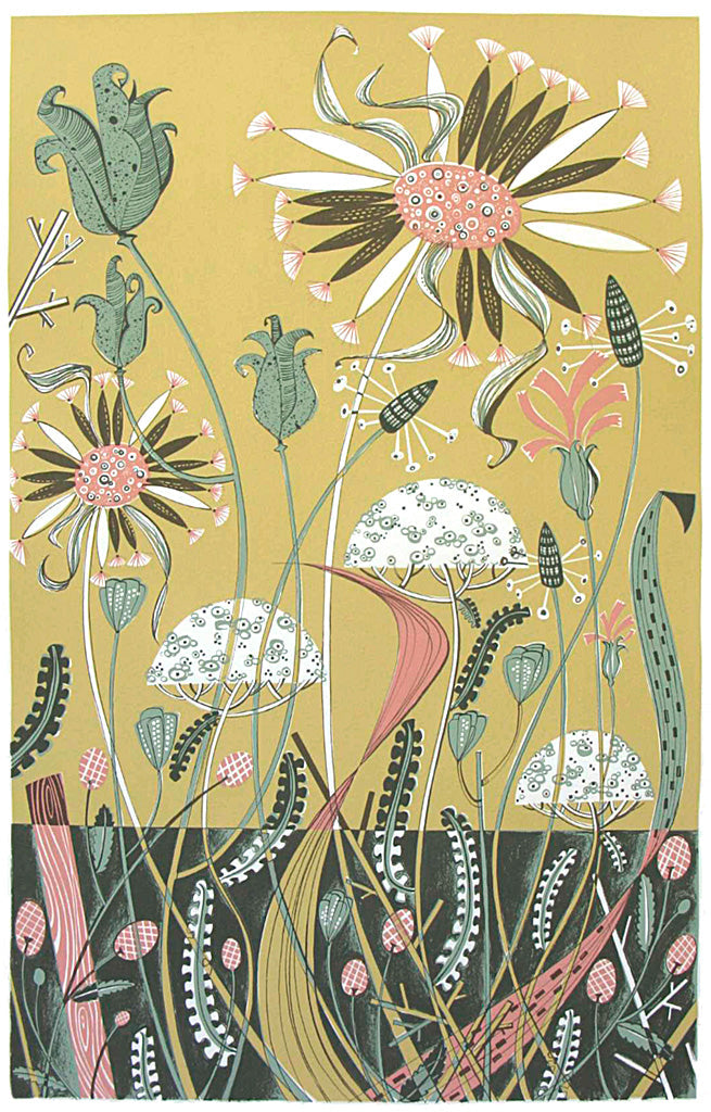 Wild Garden II - Angie Lewin - St. Jude's Prints