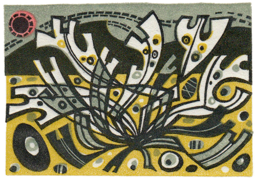 Winter Shore - Angie Lewin - St. Jude's Prints