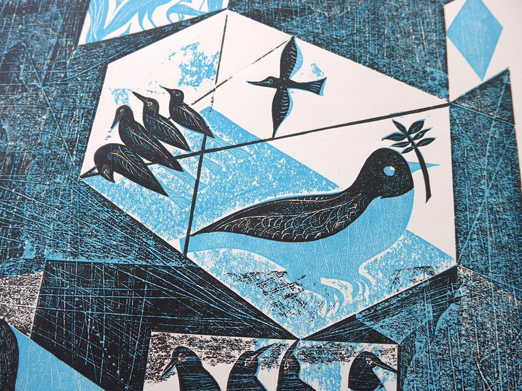 Bird Box Blue - Charles Shearer - St. Jude's Prints