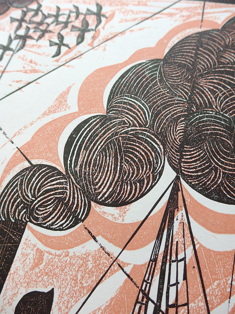 Block Ships - Charles Shearer - St. Jude's Prints