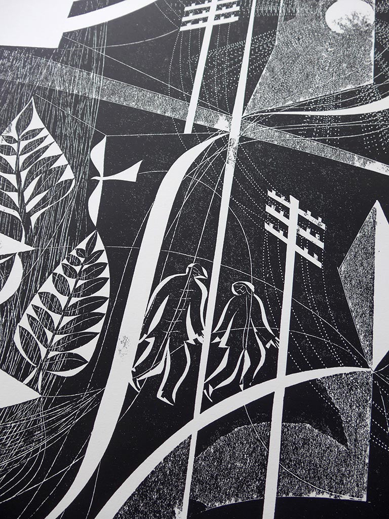 Figures in a Landscape - Charles Shearer - St. Jude's Prints