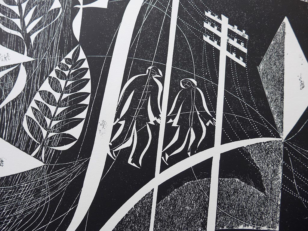 Figures in a Landscape - Charles Shearer - St. Jude's Prints