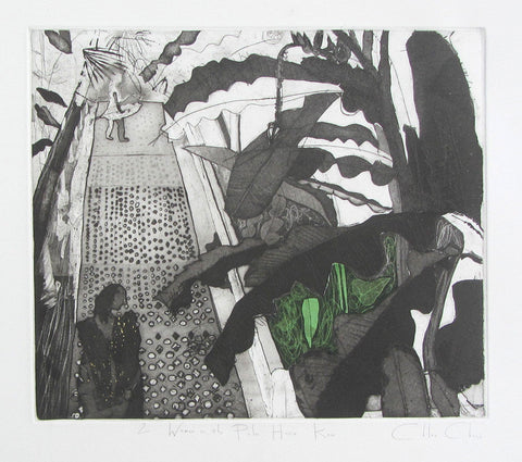 2 Women in the Palm House - Chloe Cheese - St. Jude's Prints